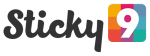 Sticky9 logo